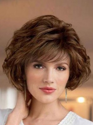 2019 New Style Wavy Look With Textured Synthetic Wig